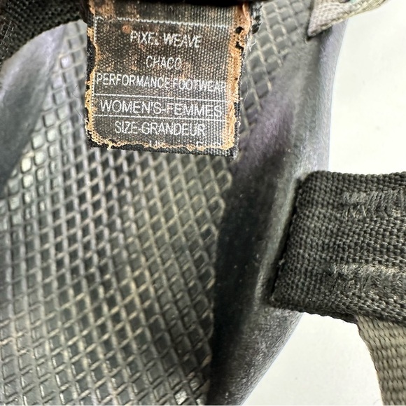 Chaco Sandals Womens 9 Yampa Pixel Weave Toe Loop Water Sport J103432 ZX/2 - Picture 9 of 10